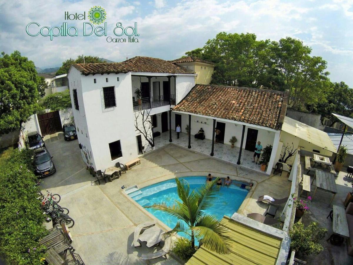 Capilla Del Sol Hotel Garzon  Bagian luar foto